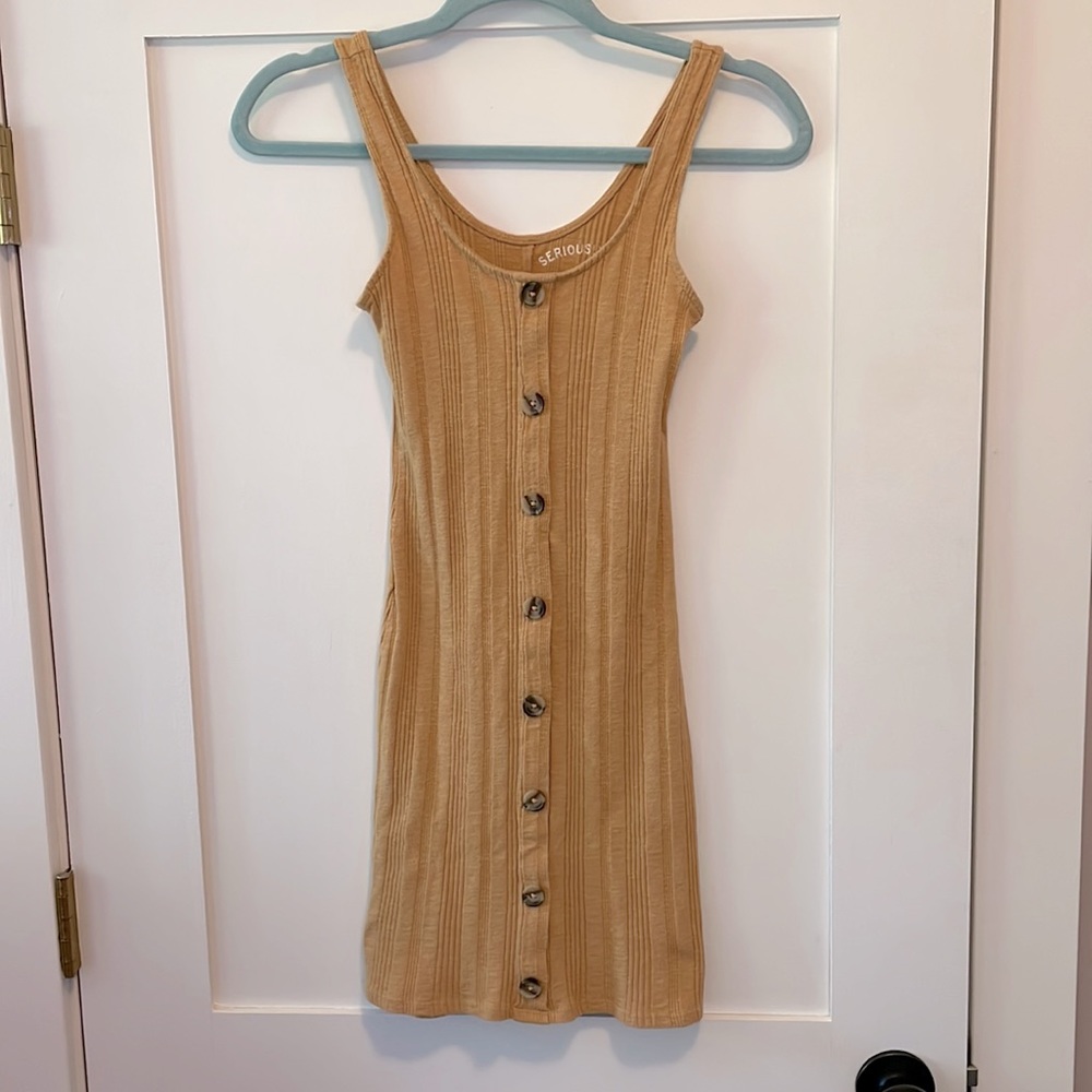 Aeropostale Mustard Bodycon Dress